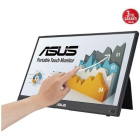 Resim ASUS 16" Dokunmatık Zenscreen Mb16amtr 5ms 60hz Mhdmı-usbc Bataryalı Taşınabilir Monitör 