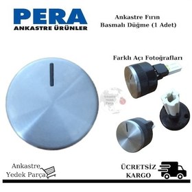 Resim Pera Ankastre Firin Basmali Düğme / Ayar Düğmesi / Konum - 395774408 