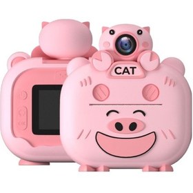 Resim Sanec Mpıa S1 Kameralı Fotoğraf Yazıcısı Pembe Renk 