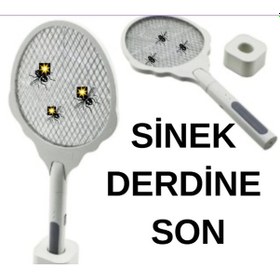 Resim Sinek Öldürücü Usb To Type-c Şarjlı Sinek Öldürücü Raket Ayak Apa 