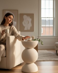 Resim WhiteArt Dot Coffee Table 