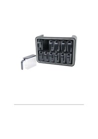 Resim Plastik 12 Bölmeli Baharat Seti Royaleks-11553 Asorti 