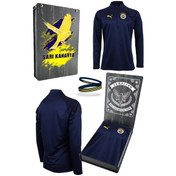 Resim Fenerbahçe 23/24 A Takım Çocuk Sweat + Bileklik Set Kutulu 001 