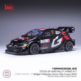 Resim 1:18 IXO 2024 Toyota Yaris Rally 1 #17, WRC, Rally Croatia 