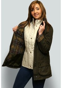 Resim Barbour Kadın Ceket Lwx0668ol71 Yeşil 