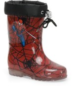 Resim Spiderman Seth.p2pr Kırmızı Erkek Çocuk Yağmur Çizmesi 