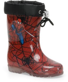 Resim Spiderman Seth.p2pr Kırmızı Erkek Çocuk Yağmur Çizmesi 