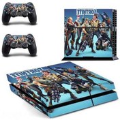 Resim Createtech Yok Pvc Ps4 Oyun Malzeme Makinesi Kontrolcü Kabarcığı İki Hava Derisi Çıkartması Çıkartmalar Çıkarılabilir Aksesuarları Aj 