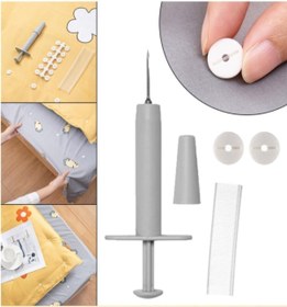 Resim epazzar Nevresim Çarşaf Yorgan Sabitleme Kiti 