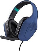 Resim Trust Gaming GXT 415B Zirox Hafif Oyun Kulaklığı, 50 mm Sürücülü PC, Xbox, PS4, PS5, Anahtar, Mobil, 3,5 mm Ses Jakı, 2 m Kablo, Kulak Üstü Mikrofonlu Kulaklık, Mavi 
