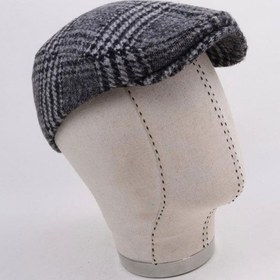 Resim Italyan Kalıp Erkek Şapka Yün London Kasket Arkası Lastikli 