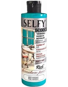 Resim Rich Selfy Decor Vernikli Boya Hawai 240Cc 