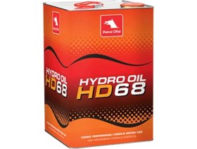 Resim Petrol Ofisi Hydro 68 16 Lt Hidrolik Yağı 2025 Üretim 