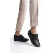 Resim Kadın Dolgu Topuk Ayakkabı Comfort Taban Ortopedik Tam Kalıp Günlük Ayakkabı 