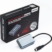 Resim BITFUNX SEGA Genesis için HDMI Adaptörü, SEGA Satürn için HDMI Dönüştürücü - SEGA Satürn/NEO GEO Konsolu için 2X Line Doubler ve RGB/Kompozit Giriş, Tak ve Çalıştır Video Oyun Adaptörünü Destekleyin 