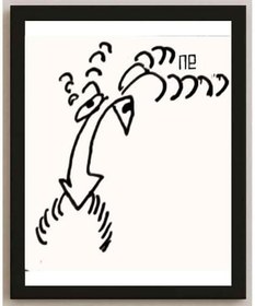 Resim Nezih Danyal Tipler Kişiye Özel Sertifikalı Sınırlı Fine Art Karikatür Baskı NTP00042 
