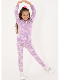 Resim U.s. Polo Assn. Kız Çocuk Lila Tayt 50316760-vr034 Lıla 