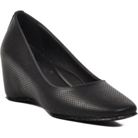 Resim Ayakmod 312072 Siyah Kadın Dolgu Topuklu Ayakkabı 