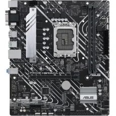 Resim Asus Prime H610M-A D4 Ddr4 3200(OC) VGA HDMI Dp M.2 Matx 1700P 