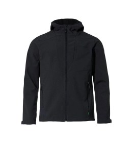 Resim Standart Vaude Cyclone Kapüşonlu Softshell Erkek Ceket 46387 Black 