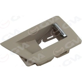 Resim Cam Dugme Cercevesi Arka Sol Krem Bmw F10 51417225895 