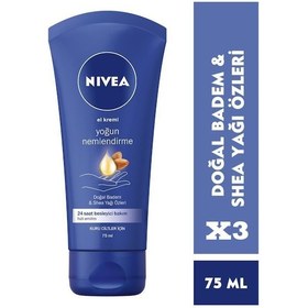 Resim Nivea Besleyici El Kremi Deniz Iğdesi Ve E Vitamini Ile Cilt Bakımı 3 x 75 ML 
