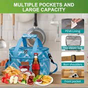 Resim 8.5L Büyük Kapasiteli İzoleli Öğle Çantası, Dış Mekan Kullanımı İçin 