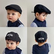 Resim Çocuklar için Unisex Beret Şapka, Ayarlanabilir Güneş Koruma Kapağı, Polyester 100%, Elde Yıkama, Şükran Günü Açık Hava Etkinliği, Erkek ve Kız Çocukları için Uygun, 1-3 Yaş Arası, Dokuma, Tek Beden 