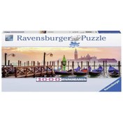 Resim Ravensburger 1000 Parça Puzzle Panorama Venedikte Gondollar 150823 