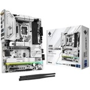 Resim Asrock Z890 Steel Legend WİFİ 7 9000 MHz OC DDR5 RGB M.2 1851P Atx Anakart 