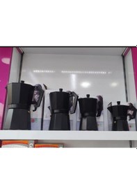 Resim Ocak Üstü Espresso Ve Kahve Makinesi - Moka Pot - 9 Kişilik 450 Ml 