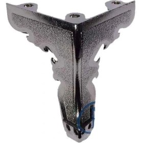 Resim Kelebek Sandık Ayağı, Kutu Ayak 5,5 cm - Nikel, 50 Adet 