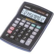 Resim Casio WM-220MS-BU 12 Hane Mavi Suya-Toza Dayanıklı Masa Üstü Hesap Makinesi 