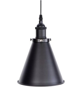 Resim Riolight Retro Siyah Metal Tekli Sarkıt 