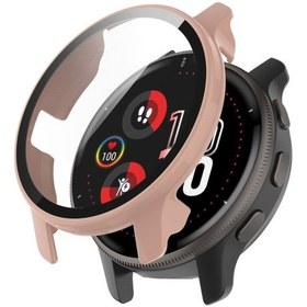 Resim Garmin Venu 2 Plus +temperli Film Tamamen Kapalı Koruyucu Kılıf 
