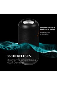 Resim Ttec Dynamite Duo Çift Pasif Radyatör ve Aktif Sürücülü IP65 Dereceli 15W Bluetooth Hoparlör 
