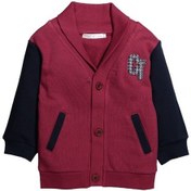 Resim Zeyland Erkek Bebek Aplikeli Şal Yaka Hırka (9Ay-4Yaş) 