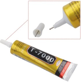 Resim Zhanlida T7000 Dokunmatik Ekran Cam Kapak Çerçeve Yapıştırıcı 50ML Siyah 