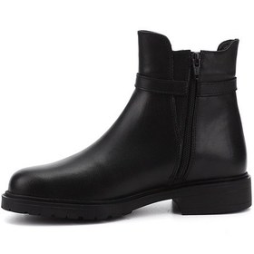 Resim Gönderi R Siyah Tokalı Hakiki Deri Chelsea Bot Siyah 