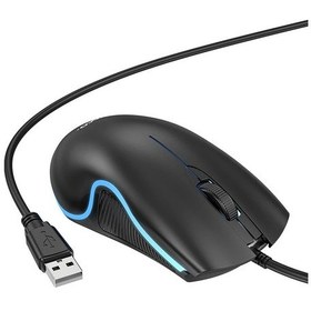 Resim Hoco Gm19 Rgb Led Işıklı Gamer Oyuncu Kablolu Optik Mouse- 5775 