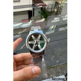 Resim Neorney Şık Erkek Kol Saati Jant Görünümlü Saat 