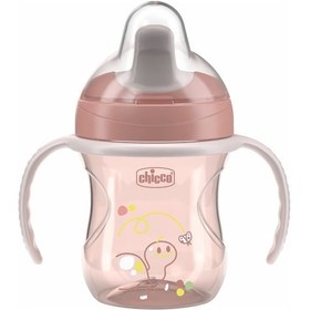 Resim Chicco Yarı Yumuşak Uçlu Bardak 6 Ay Kız Yenı 00006921150000 Pink Pembe 