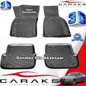 Resim Audi A6 3D Paspas Havuzlu Siyah 2004-2011 Arası Caraks N11.30597 