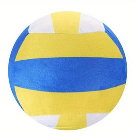 Resim Yumuş Voleybol Yastık - Karma Renkler, Polyester Kumaş 