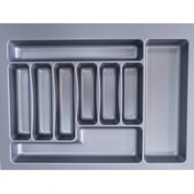 Resim Tekno Trust 62 x 49 Hırdavat 61,5cm x 48,5cm Çekmece Içi Kaşıklık Gri (55,5X40 Cm'e Kadar Kesilebilir) Gri Plas 