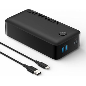 Resim Anker 347 Powerbank 40000mAh - PowerCore 40K Taşınabilir Hızlı Şarj Cihazı - 30W - Siyah - A1377 