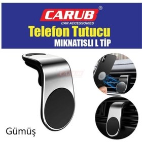 Resim Mıknatıslı L Tipi Telefon Tutucu 