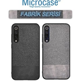 Resim Microcase Meizu 16Xs Fabrik Serisi Kumas & Deri Desen Kilif 392397488 