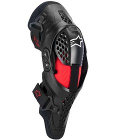 Resim Alpinestars Sx-1 Plasma Diz Koruma Siyah Kırmızı Çok Renkli 