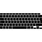 Resim Kupa Macbook Air 13.6" 2022 M2 Çip A2681 Klavye Koruyucu Ped Silikon Türkçe 